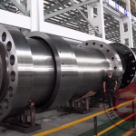 Alloy Steel Forged Spindle Shaft Forging 100T OEM For Hydraulic Generator