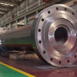 Alloy Steel Forged Spindle Shaft Forging 100T OEM For Hydraulic Generator