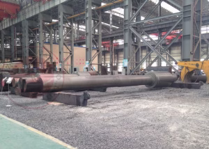 Alloy Steel Forged Spindle Shaft Forging 100T OEM For Hydraulic Generator