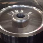 DIN GB Internal / External Gear Forging Stainless Steel For Ring Rolling Machine