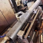 gear segment, quenched and tempered gear rack, induction hardening