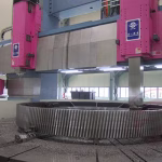 Large Precision Forged Herringbone Gear Forging For Cement Machinery