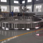 Large Precision Forged Herringbone Gear Forging For Cement Machinery
