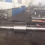 Open die forging, carbon, alloy steel shaft, forged shaft;  mining machinery shaft forging