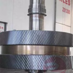 Open die forging, carbon, alloy steel shaft, forged shaft;  mining machinery shaft forging