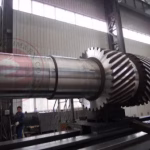 Machining Custom Forged Steel Shaft Pinion Shaft Forging For Marine Gear Reducer