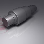 metallurgical machinery Stainless Steel Forgings rolling rod 150T Custom