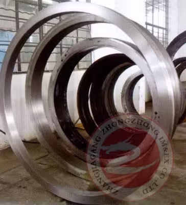 Hot rolling ring